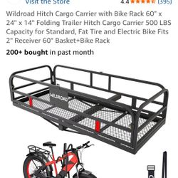Cargo Carrier and Bike Rack