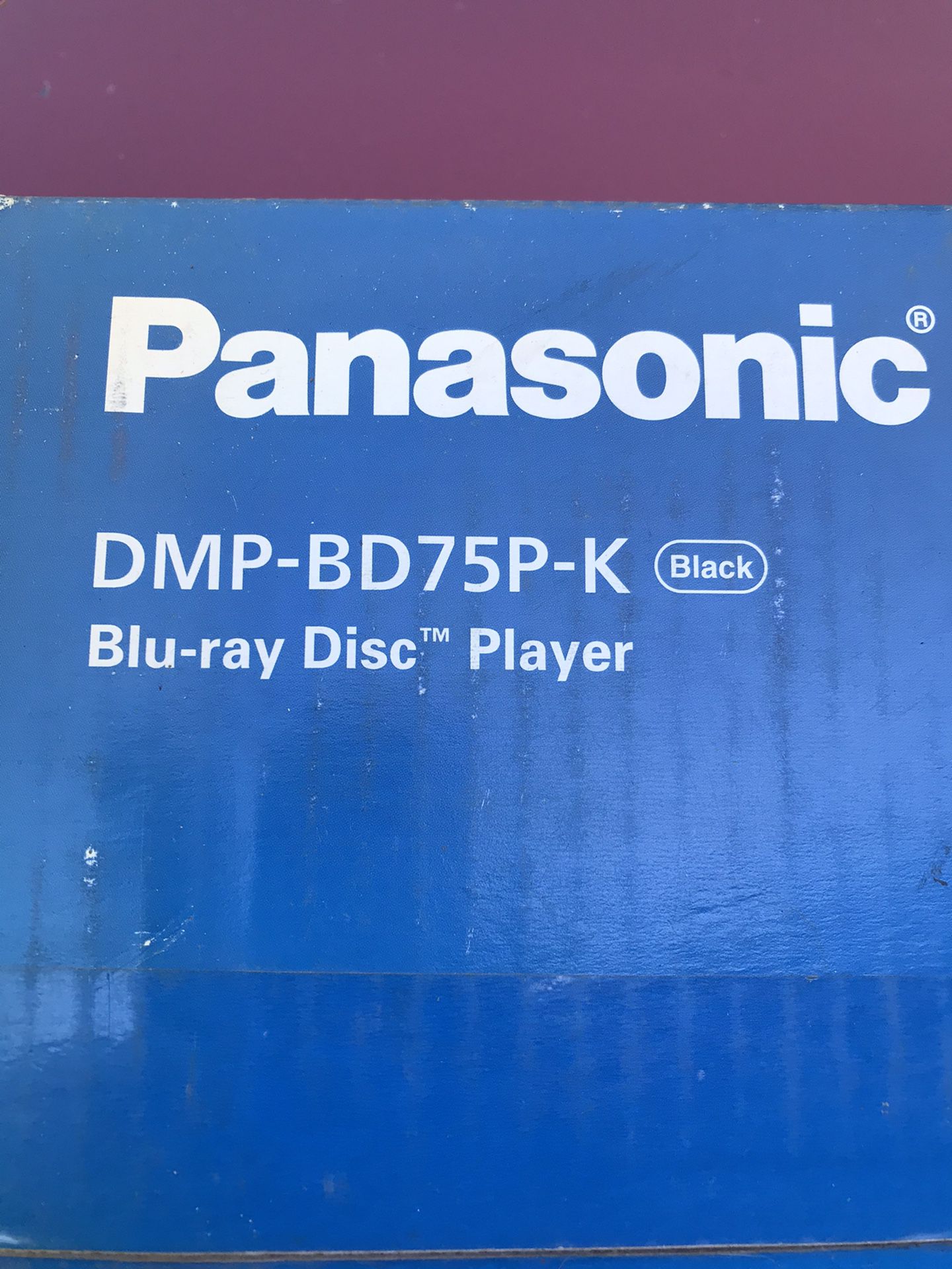Blue ray DVD player