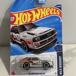  2025 HOT WHEELS '84 AUDI SPORT QUATTRO TREASURE HUNT NEW 