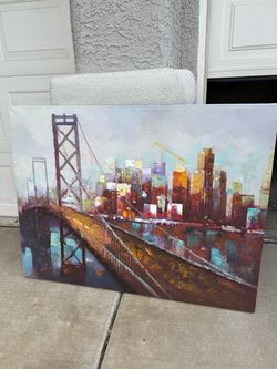Canvas painting