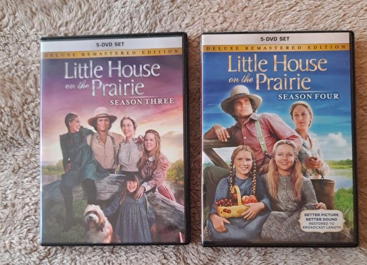Little House on the Prairie DVD Lot: Seasons 3, 4,5 & 6. Pick Up Only.