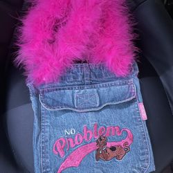 Scooby Doo Handmade Vintage Denim Purse 