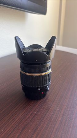 Canon Tamron Camera Lens + Hood