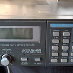 400 Channel Direct Entry Scanner/Receiver