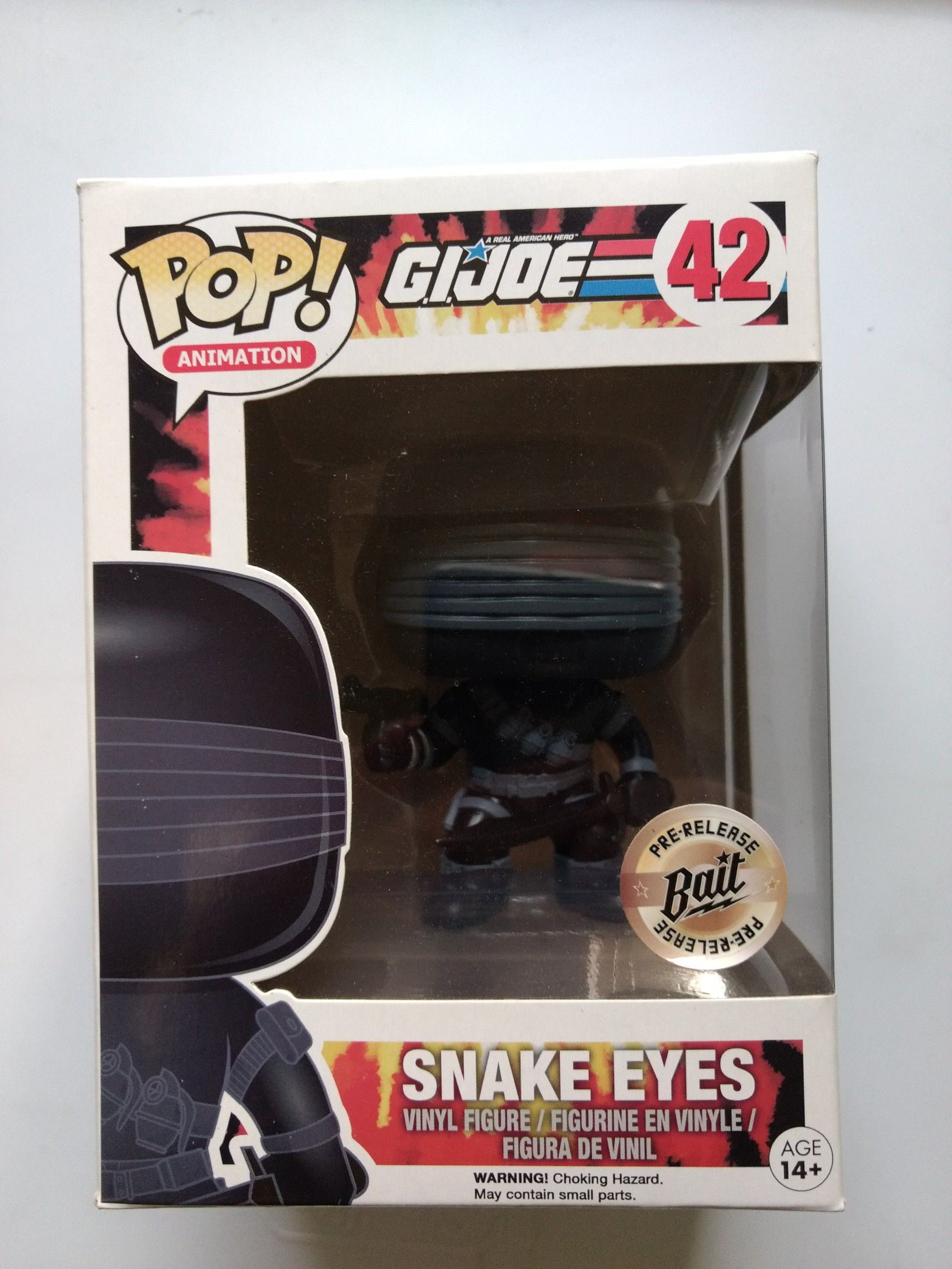 Snake Eyes GI Joe pop figure