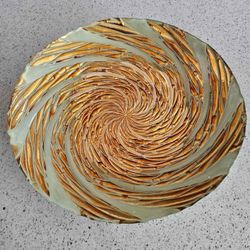 CERAMIC GLASS HOME DECOR BOWL PLATE