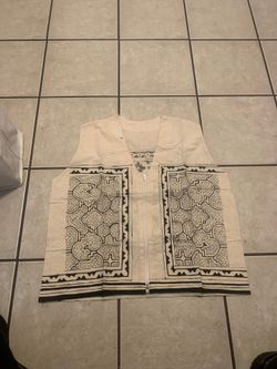 Shipibo Conibo tapestry San Salvador ceremonial vest