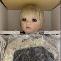 Vintage Porcelain Doll 