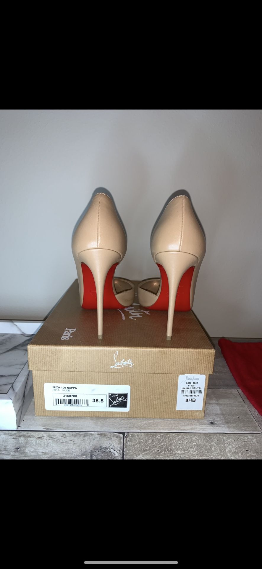 Christian Louboutin Heels Size 38.5 (Women’s Size 8)