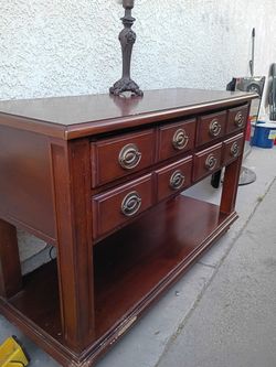 Vintage Mahogany Sideboard Or Buffet