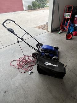 KOBALT KM 210 120 voltage electric lawnmower
