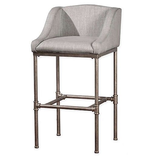 Hillsdale Dillon 26-Inch Bar Stool in Grey