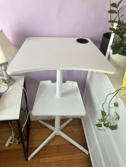 White Standing desk