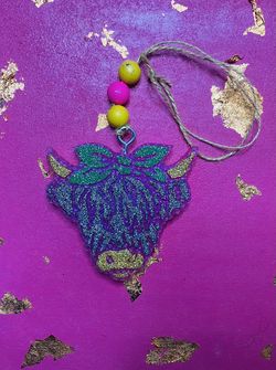 Small Buffalo Car Air Freshener