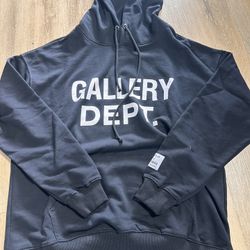 Gallery Dept Black Hoodie 