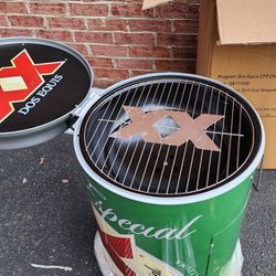 BBQ Grill Dos Equis Beer XX Backyard Tailgate Party Brand New In Box