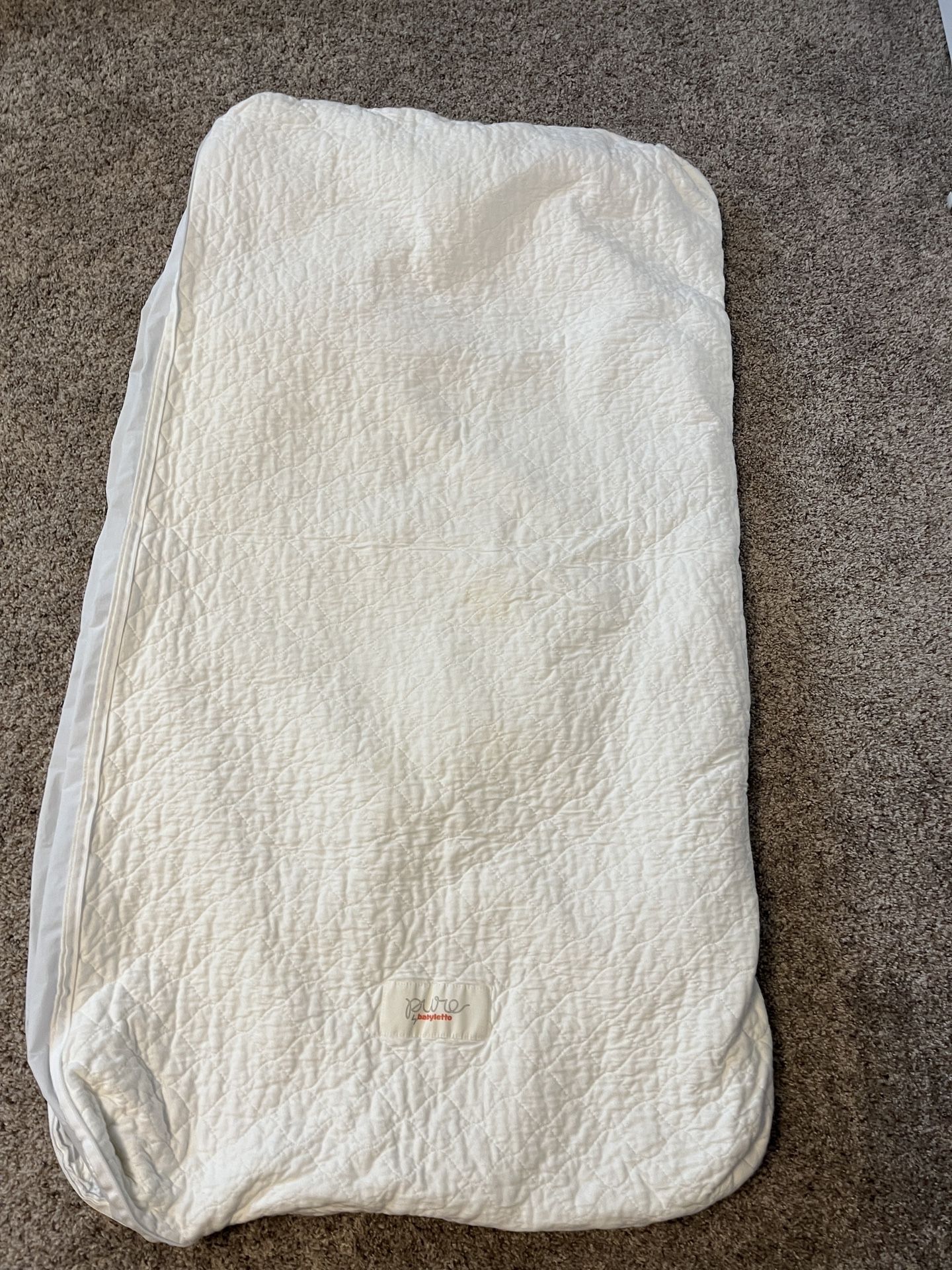 Babyletto Pure Core Quilted Hybrid Mattress Cover Greenguard Gold Certified