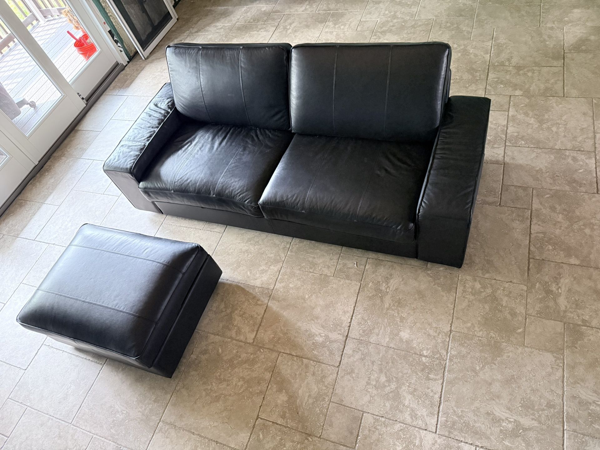 IKEA KIVIK Couch Leather