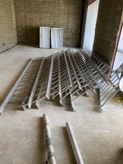 Aluminum racks for sale.