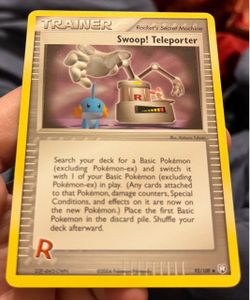 Pokémon Swoop! Teleporter Team Rocket Returns M/NM