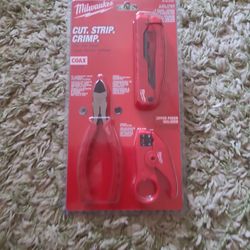Milwaukee
Coax Cable Installation Tool Set with Zipper Pouch
