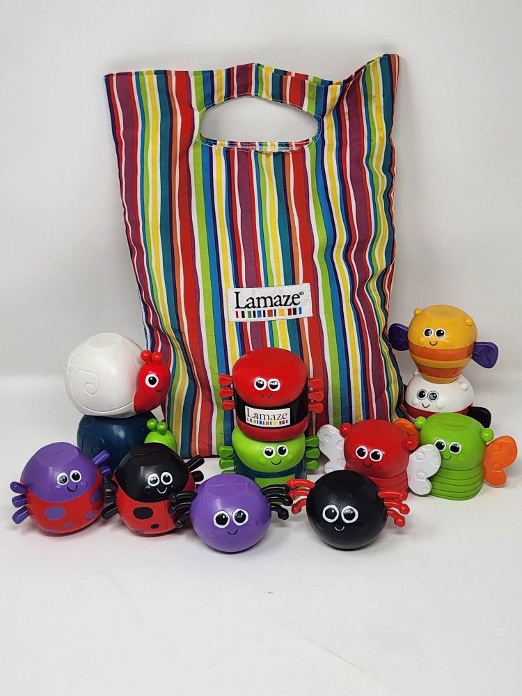 Lamaze Baby Magnetic Stacking Bugs
