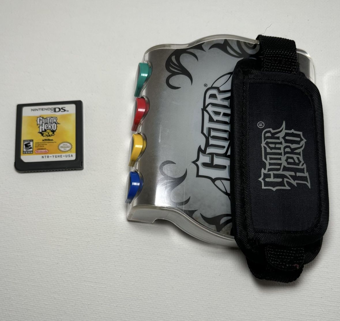 Nintendo DS Guitar Hero On Tour Game + Grip