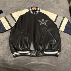 Cowboys Leather Jacket XL 