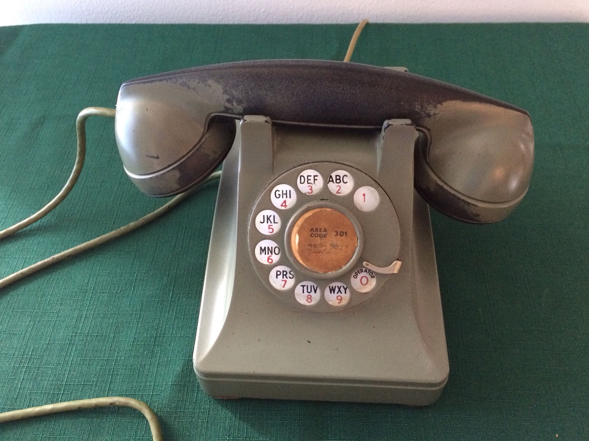 Antique Western Electric Model 302 Telephone (Works)