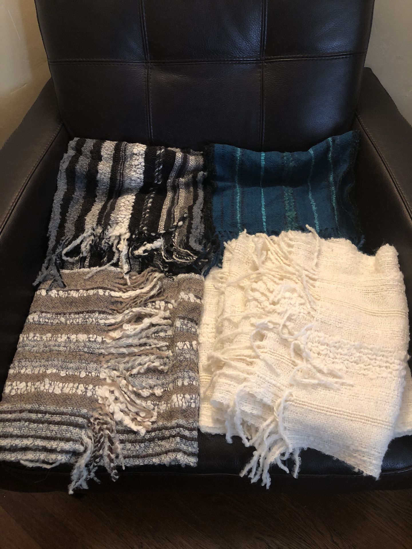 Baby alpaca scarves, hats and wraps