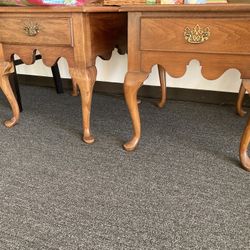 Two Thomasville End Tables 