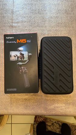 Hohem iSteady M6 Kit AI Smartphone Gimbal – Like New, Used Once”.