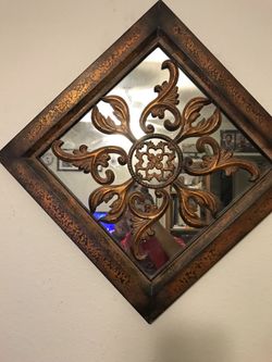 Framed mirror