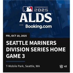 ALDS Game FIVE SEATTLE MARINERS SECTION CAFLO ROW 1