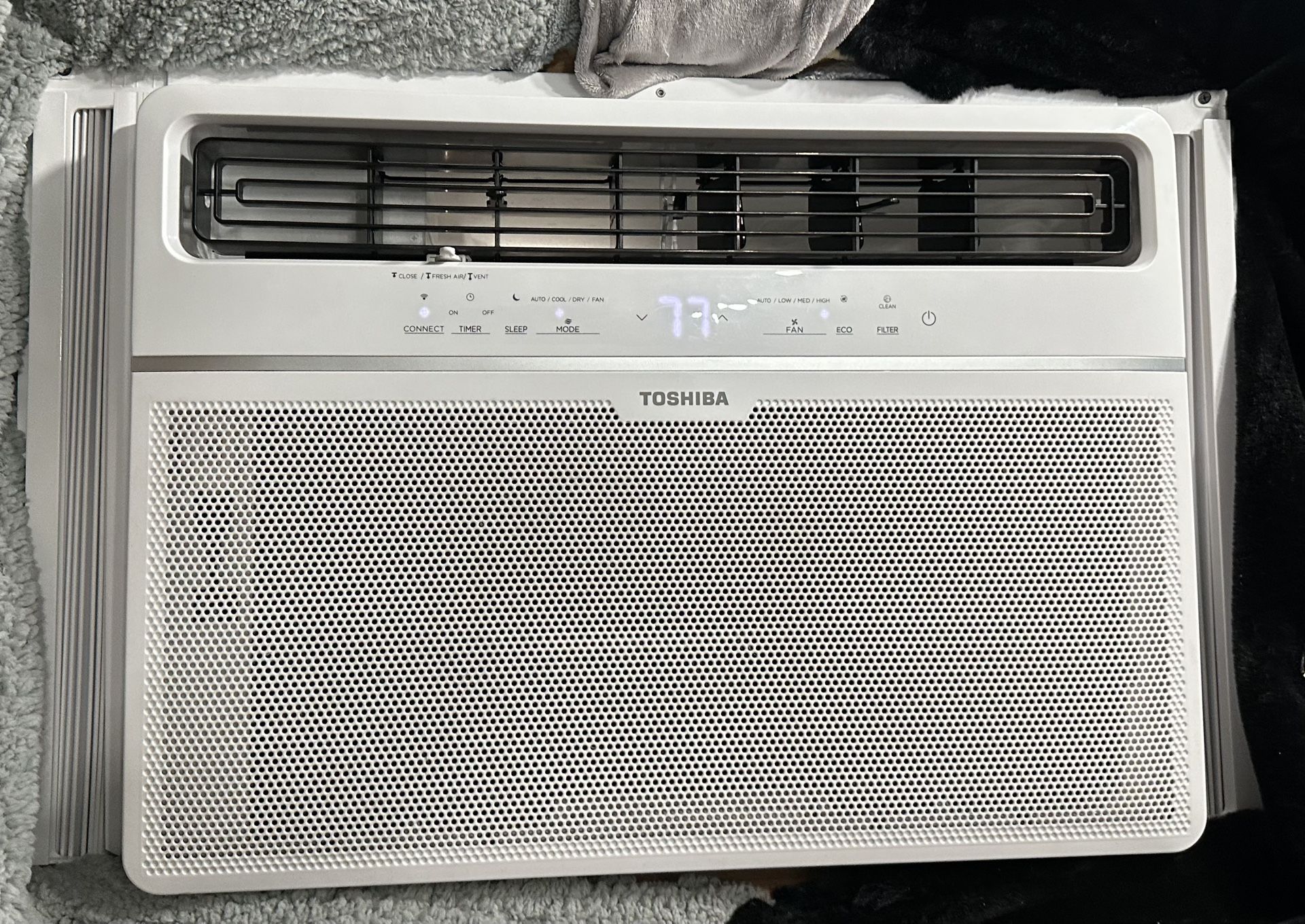 Toshiba 18,000 BTU 208/230 Volt Smart WiFi Touch Control Window Air Conditioner
