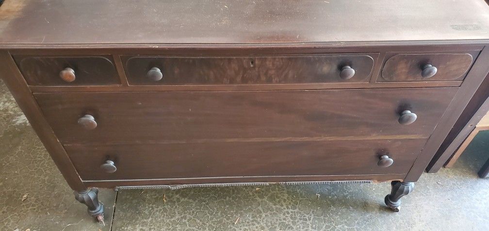 Dresser And Mirror