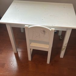 Baby Table And Chair 