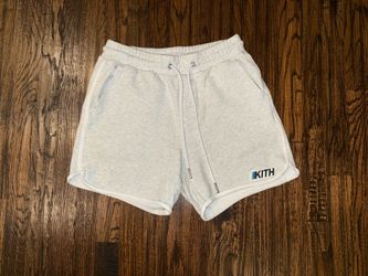 KITH Jordan Shorts 6" French Terry Heather Grey Active Summer Sweat Shorts Sz Small