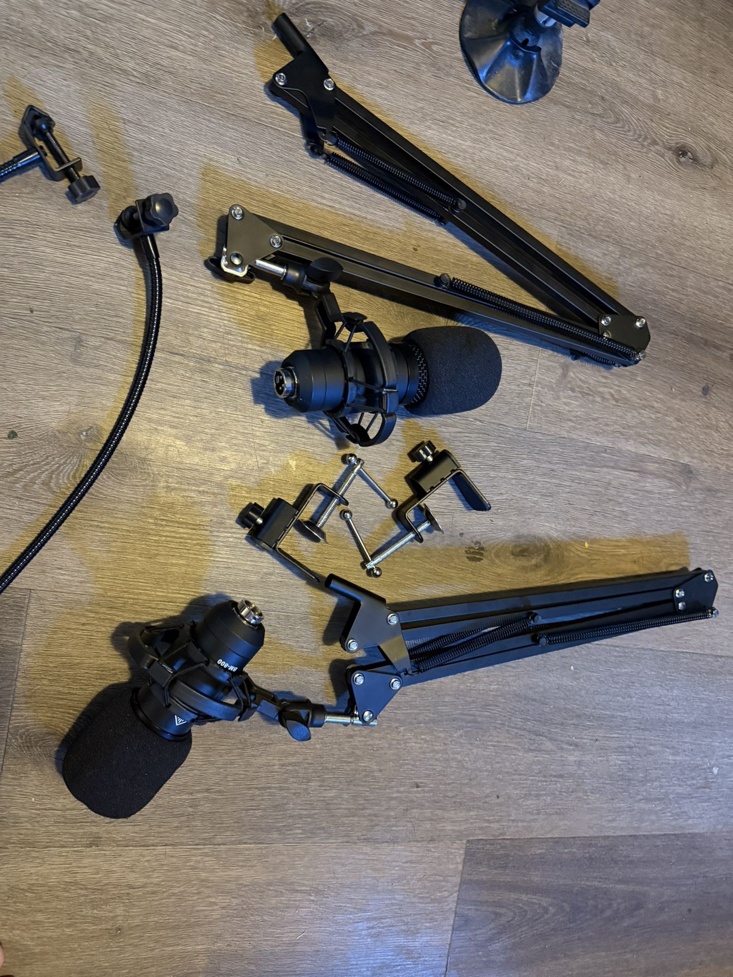 Square rock Podcast equipment