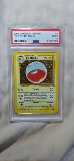 β‘ PSA 9 Electrode Holo β Jungle β‘