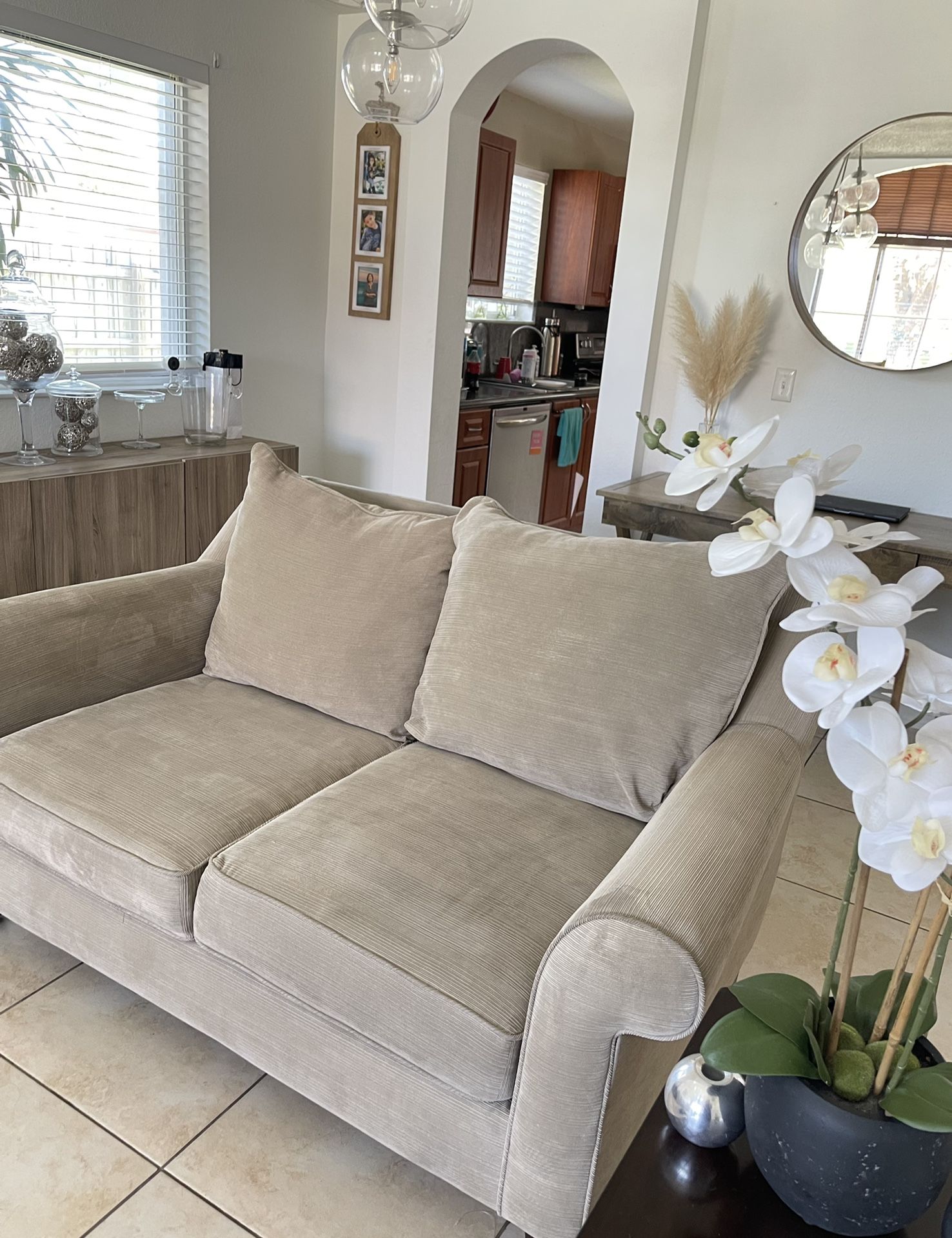 American signature Sleeper Sofa and Loveseat