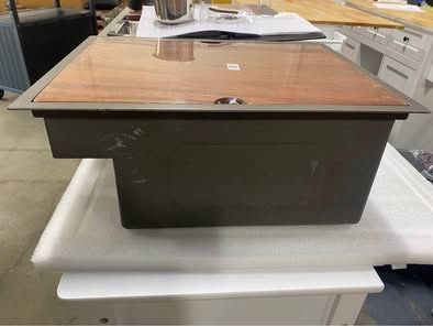 New 21x16 Inch Undermount Kitchen Sink Stainless Steel 16 Gauge Ledge Workstation