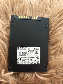 Kingston 256GB SATA SSD 2.5” — Laptop/Desktop SSD