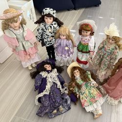 Porcelain Dolls - $8 For Each Doll 