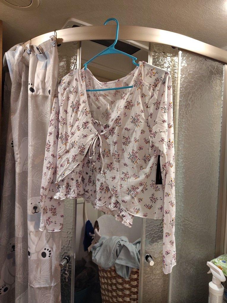 Halter Top With Lightweight Cover