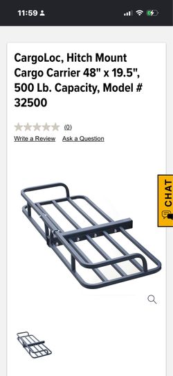 Cargoloc Hitch Mount Cargo Carrier