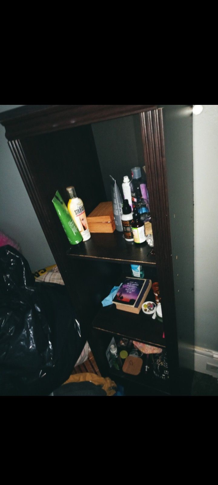 Beautiful DARK WOOD CABINET/DRESSER