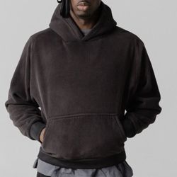 Yeezy Fleece Black Hoodie 