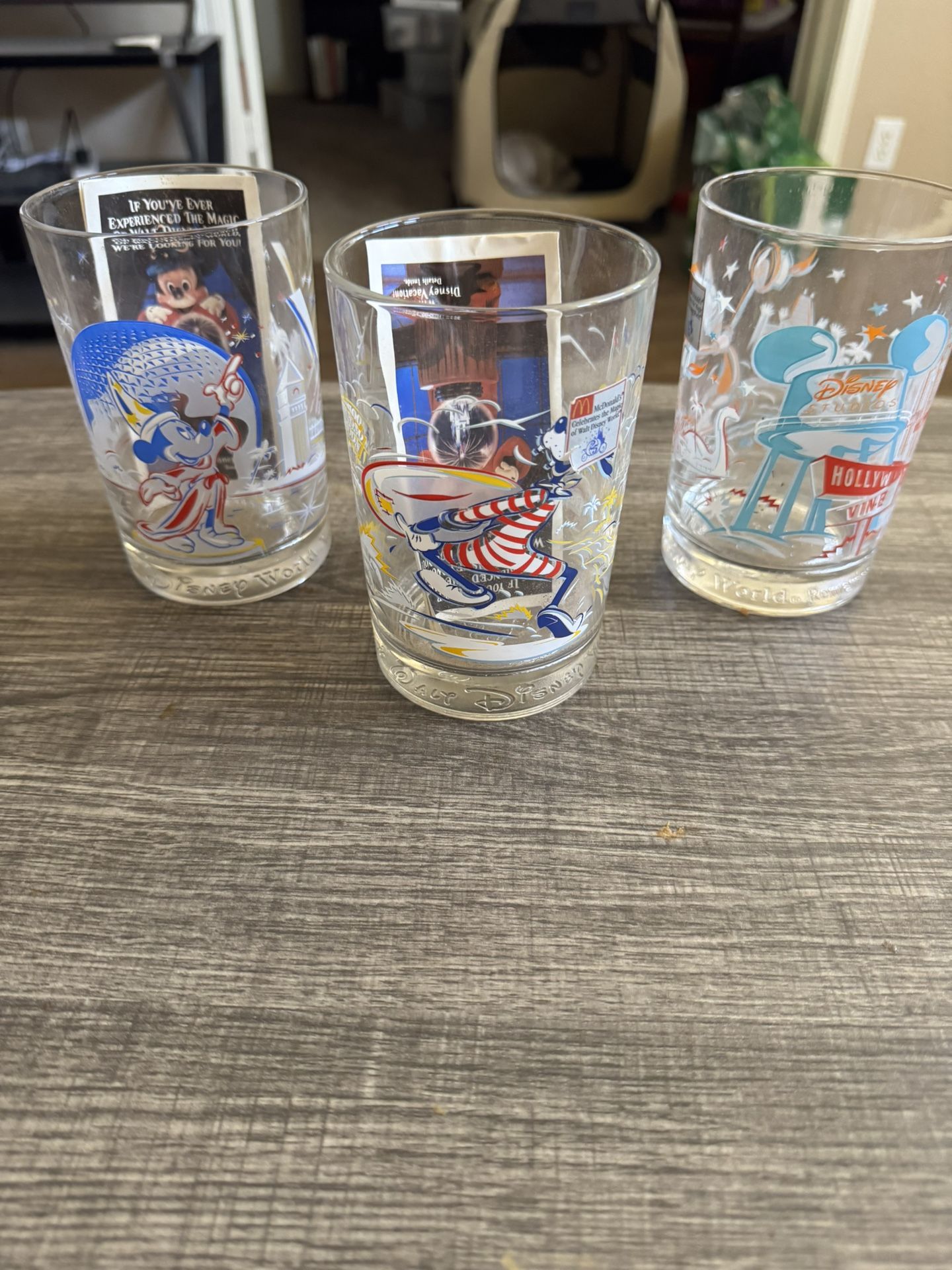 McDonald’s Disney 25th Anniversary Glassware 