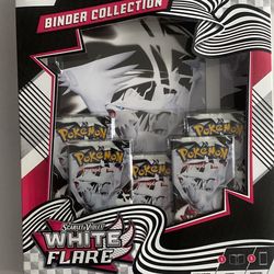 scarlet & violet white flare binder collection